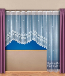 Záclona kusová KELLY - š.180cm x v.250cm dveře