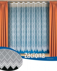 Záclona B02 výška 70cm x šířka 130cm bílá