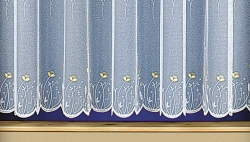 Záclona M25 výška 180cm x šířka 300cm  kolorovaná