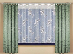 Záclona M11 výška 90cm x šířka 190cm bílá