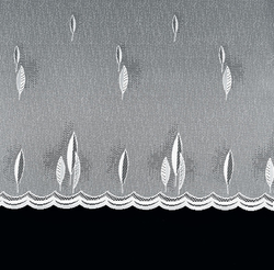 Záclona kusová LISTY š.500cm x v.180cm