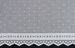 Záclona M43 výška 60cm x šířka 130cm bílá