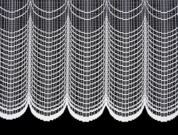 Záclona metráž M 18 - výška 170cm - bílá 