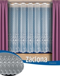 Záclona M02F výška 250cm x šířka 220cm bílá