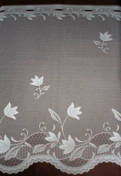 Záclona M67A výška 60cm x šířka 220cm bílá 
