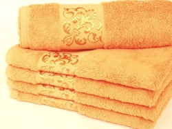 bambusový ručník oranžový