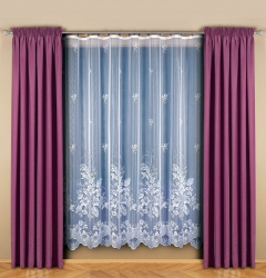 Záclona kusová JASMÍNA - š.300cm x v.160cm  