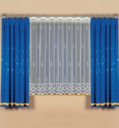 Záclona M71 výška 160cm x šířka 190cm bílá 