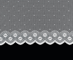 Záclona M12 výška 80cm x šířka 120cm bílá 