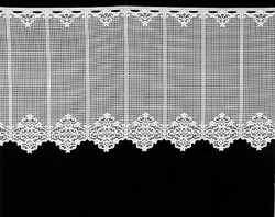 Záclona M52 výška 30cm x šířka 70cm bílá 
