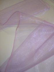 ubrus organza lila