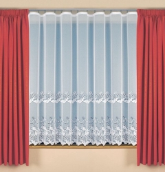 Záclona M67 výška 230cm x šířka 285cm bílá 