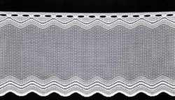 Záclona M28 výška 50cm x šířka 150cm bílá 